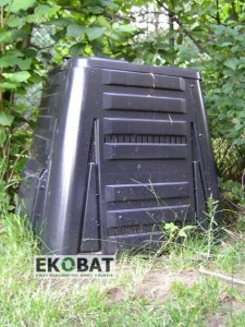 Ekobat Kompostownik 350L wytrzymały 20 lat mrozoodporny 12
