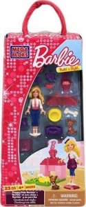 Mega Bloks Mega Bloks BARBIE LALKA pasująca do klocków ZA1891 4