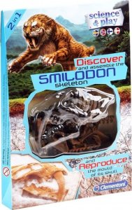 Clementoni Clementoni Smilodon Zbuduj szkielet tygrysa ZA3713 5