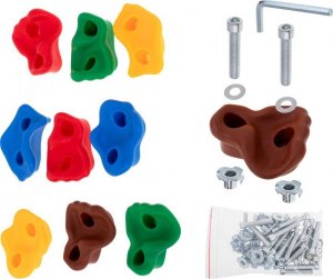 9 Planet Uchwyty kamienie do wspinaczki dla dzieci 10szt 2