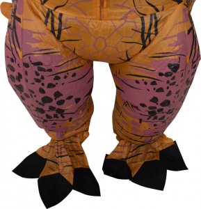 9 Planet Kostium strój dmuchany dinozaur T-REX Gigant brązowy 1.5-1.9m 6
