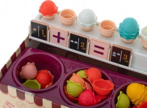 9 Planet Lody lodziarnia zestaw nauki liczenia 12