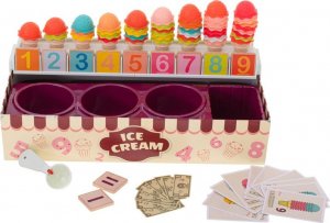 9 Planet Lody lodziarnia zestaw nauki liczenia 2