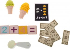 9 Planet Lody lodziarnia zestaw nauki liczenia 5