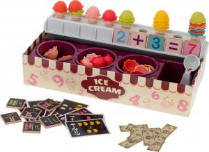 9 Planet Lody lodziarnia zestaw nauki liczenia 7