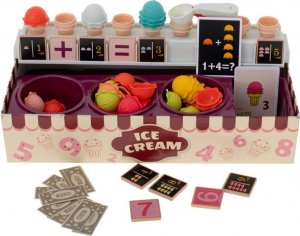 9 Planet Lody lodziarnia zestaw nauki liczenia 10