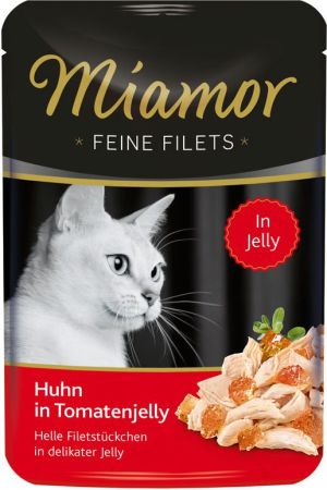 Miamor Miamor Feine Filets saszetka kurczak i pomidory - 100g 1