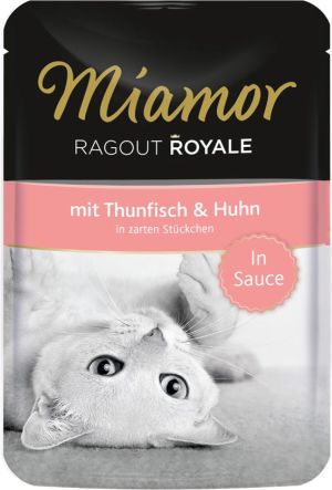 Miamor Miamor Ragout Royale saszetka Tuńczyk i kura w sosie - 100g 1