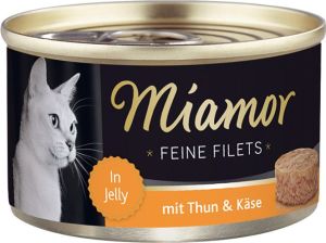 Miamor Miamor Feine Filets puszka Tyńczyk i ser - 100g 1