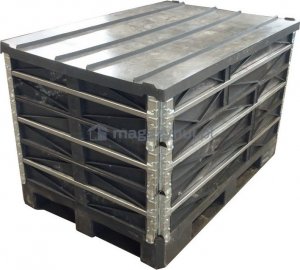 Becker Skrzyniopaleta zestaw 1200 x 800 mm (paleta EURO, 3 nadstawki, pokrywa) 4