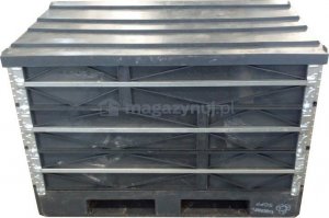 Becker Skrzyniopaleta zestaw 1200 x 800 mm (paleta EURO, 3 nadstawki, pokrywa) 5