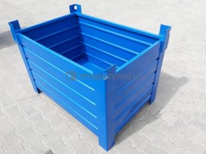 PM Skrzyniopaleta metalowa na stopach (wym. 1200x800x850 mm) 4