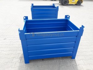 PM Skrzyniopaleta metalowa na stopach (wym. 1200x800x850 mm) 5