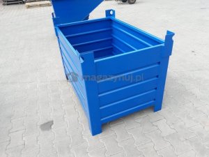PM Skrzyniopaleta metalowa na stopach (wym. 1200x800x850 mm) 6