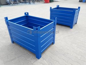 PM Skrzyniopaleta metalowa na stopach (wym. 1200x800x850 mm) 7
