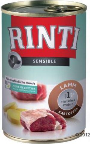 Rinti RINTI 400g PUSZKA SENSIBLE JAGNIECINA+ZIEMNIAKI 1