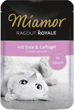 Miamor Miamor Ragout Royale saszetka Kaczka i kura w sosie - 100g 1