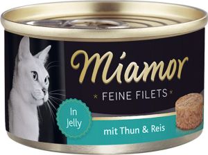 Miamor Miamor Feine Filets puszka Tuńczyk i ryż - 100g 1