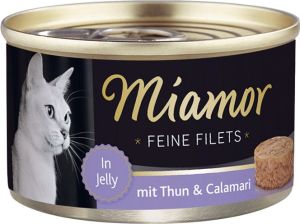 Miamor Miamor Feine Filets puszka Tyńczyk i kalmary - 100g 1