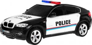 Ramiz Auto 1:24 R/C Licencjonowany Radiowóz Bmw X6 Policja Czarny 4