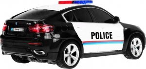 Ramiz Auto 1:24 R/C Licencjonowany Radiowóz Bmw X6 Policja Czarny 5