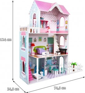 Ramiz Domek Dla Lalek Z Drewna Akcesoria 2