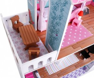 Ramiz Domek Dla Lalek Z Drewna Akcesoria 5