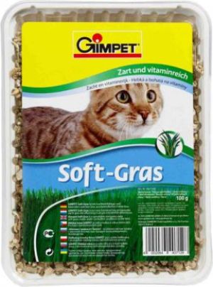Gimpet GIMPET SOFT-GRAS 100g TRAWA POJEMNIK 1