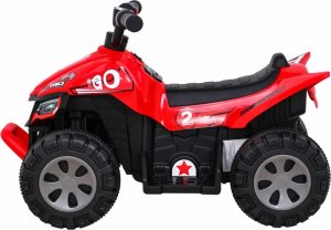 Ramiz Pojazd Quad THE FASTEST Czerwony 4