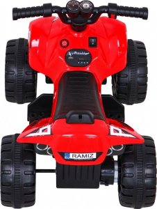 Ramiz Pojazd Quad THE FASTEST Czerwony 7