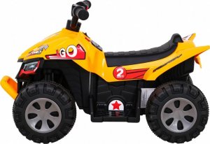Ramiz Pojazd Quad THE FASTEST Żółty 4