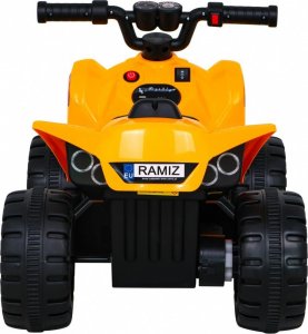 Ramiz Pojazd Quad THE FASTEST Żółty 6