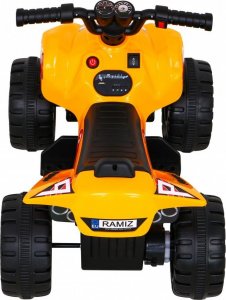 Ramiz Pojazd Quad THE FASTEST Żółty 7