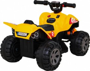 Ramiz Pojazd Quad THE FASTEST Żółty 8
