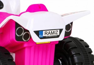 Ramiz Pojazd Quad THE FASTEST Różowy 12