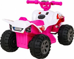 Ramiz Pojazd Quad THE FASTEST Różowy 8