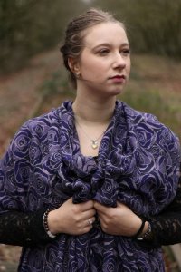 Yaro Slings Chusta tkana Yaro Sling - Roses Duo Violet Lilac Tencel Seacell 6 (4.6 m.) 6