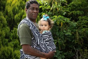 Yaro Slings Chusta tkana Yaro Sling - Dandy Puffy Navy White Boucle 5 (4.2 m.) 13