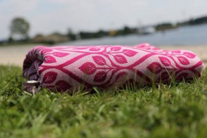 Yaro Slings Chusta tkana Yaro Sling - La Vita Duo Fuchsia White Tencel Seacell 6 (4.6 m.) 5