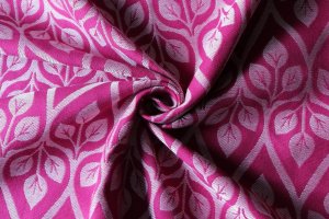 Yaro Slings Chusta tkana Yaro Sling - La Vita Duo Fuchsia White Tencel Seacell 6 (4.6 m.) 7
