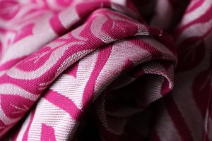 Yaro Slings Chusta tkana Yaro Sling - La Vita Duo Fuchsia White Tencel Seacell 6 (4.6 m.) 9