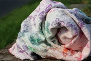 Yaro Slings Chusta tkana Yaro Woodland Duo Macarons Rainbow Tencel 4 (3.6 m.) 12