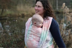 Yaro Slings Chusta tkana Yaro Woodland Duo Macarons Rainbow Tencel 4 (3.6 m.) 4