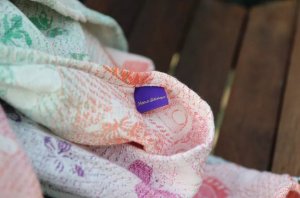 Yaro Slings Chusta tkana Yaro Woodland Duo Macarons Rainbow Tencel 4 (3.6 m.) 9