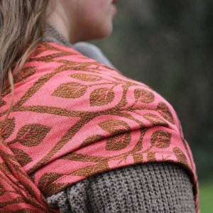 Yaro Slings Szal Yaro La Vita Duo Pink Black Bronze Glam 11