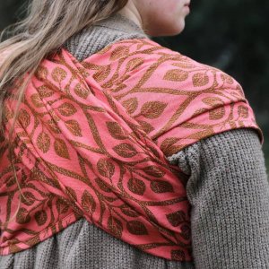 Yaro Slings Szal Yaro La Vita Duo Pink Black Bronze Glam 12