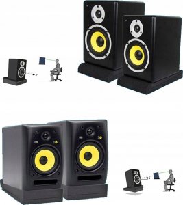 Mozos MOZOS ISOPAD-S akustyczne podkładki pod kolumny 2 szt 3