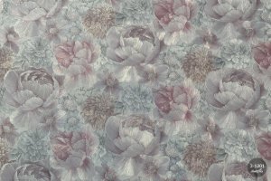 MallDeco MODEL TAPETY WINYLOWEJ MAY DECOR RÓŻOWO-LILIOWY 2