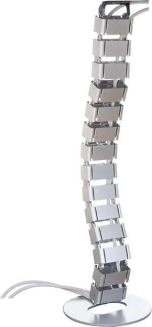 Organizer LogiLink Spirala na przewody Srebrny 1 sztuka  (KAB0065) 10