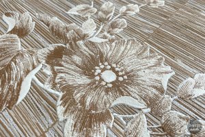 MallDeco MODEL TAPETY WINYLOWEJ BAMBUS BRĄZOWY DEKOR 3